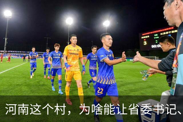 河南这个村，为啥能让省委书记、代省长一起去现场调研？